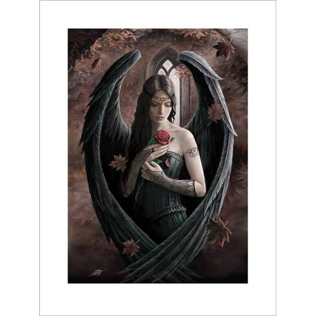 Kunstdruk Anne Stokes Angel Rose 60x80cm