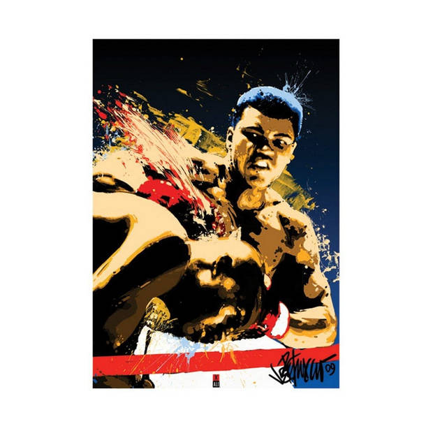 Kunstdruk Muhammad Ali Sting Petruccio 60x80cm