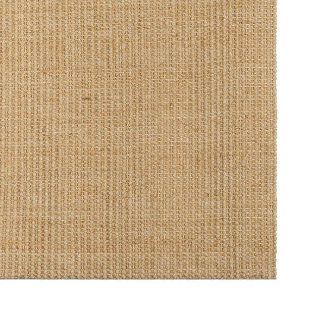 vidaXL Vloerkleed 66x200 cm natuurlijk sisal