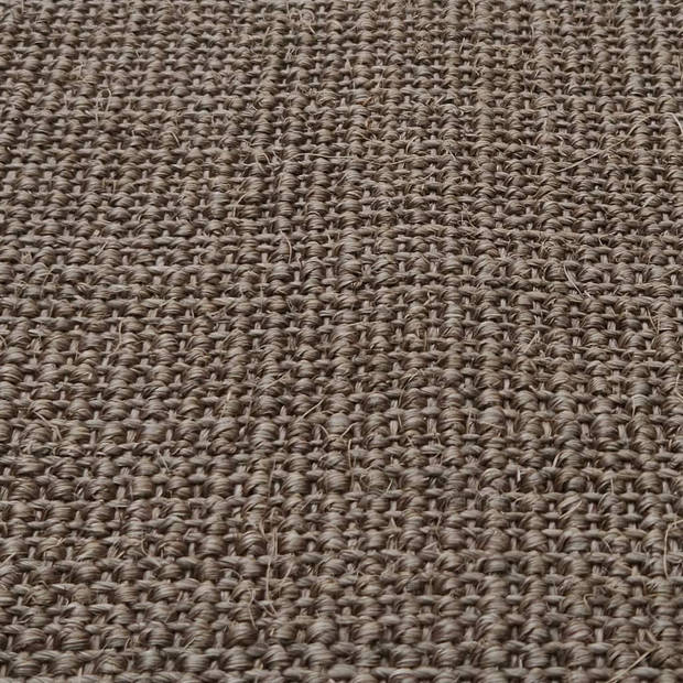 The Living Store Sisal Vloerkleed - 80 x 150 cm - Bruin