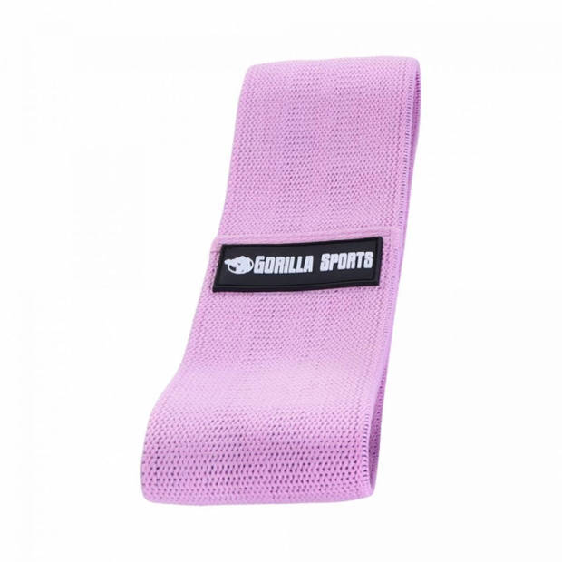 Gorilla Sports weerstandsband Roze S - Zwaar
