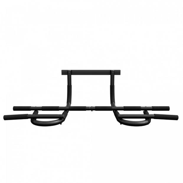 Gorilla Sports Optrekstang - Pull Up Bar - Schroefvrij - 10 Grijpposities