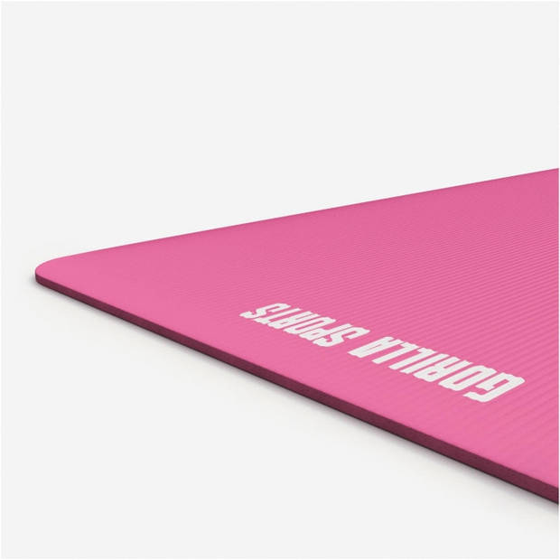 Gorilla Sports Yogamat Deluxe - Fuchsia 190 x 100 x 1,5 cm - Yoga Mat