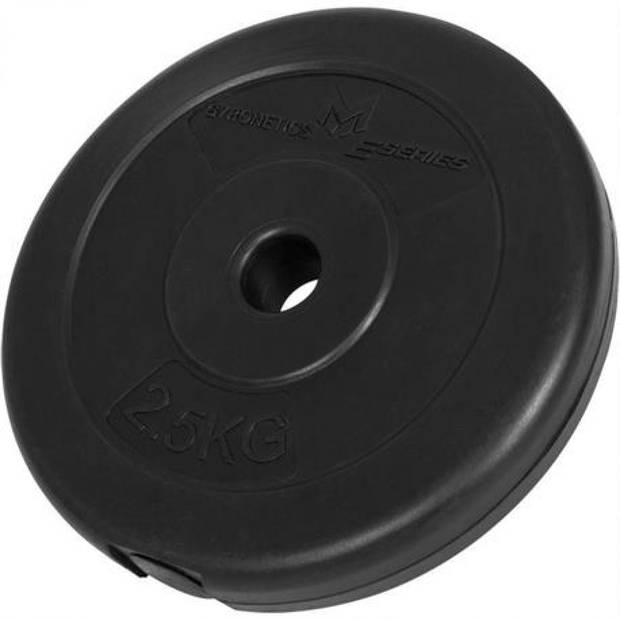 Gyronetics Dumbell - Kunststof - 20 kg - 25 mm - Eén stang