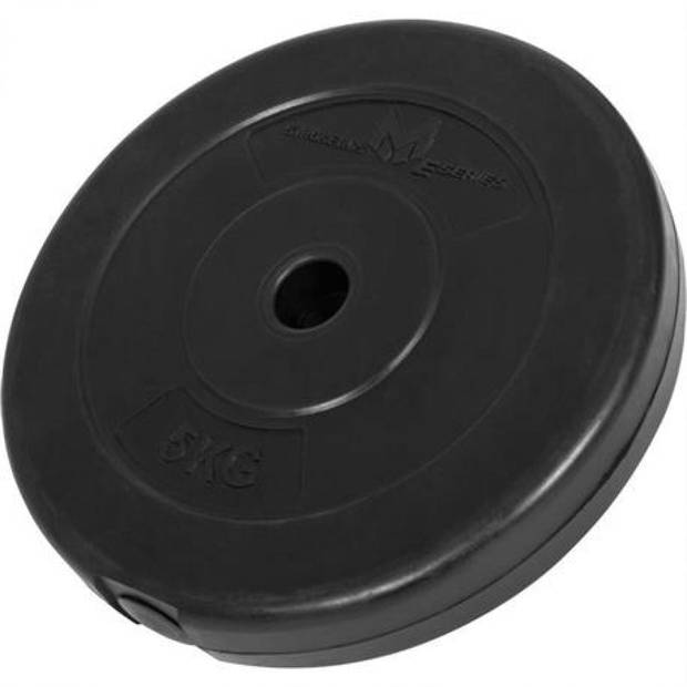 Gyronetics Dumbell - Kunststof - 20 kg - 25 mm - Eén stang