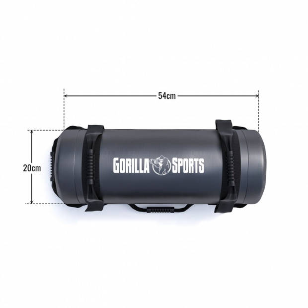 Gorilla Sports Sandbag 5 kg - Weightbag - Powerbag - Gewichtszak