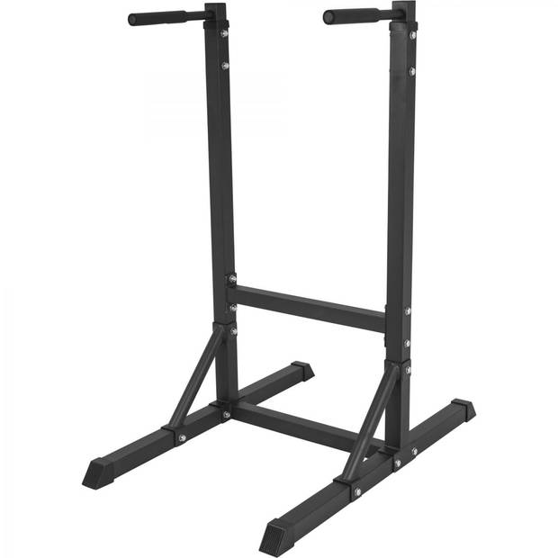 Gorilla Sports Dip Station - Zwart - Krachtstation - Belastbaar tot 150 kg