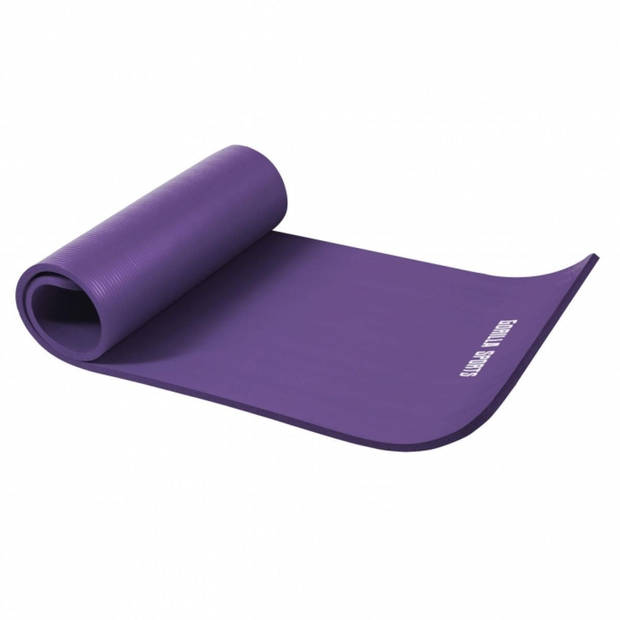 Gorilla Sports Paars - Yogamat Deluxe 190 x 60 x 1,5 cm