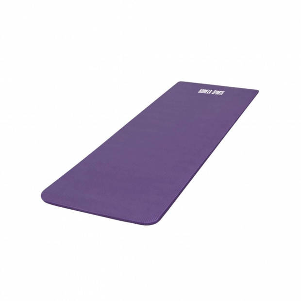 Gorilla Sports Paars - Yogamat Deluxe 190 x 60 x 1,5 cm