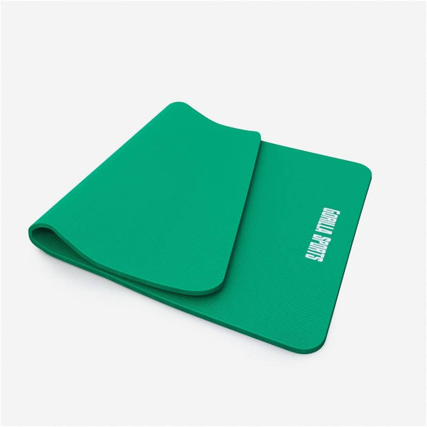 Gorilla Sports Yogamat Deluxe - Groen - 190 x 100 x 1,5 cm - Yoga Mat