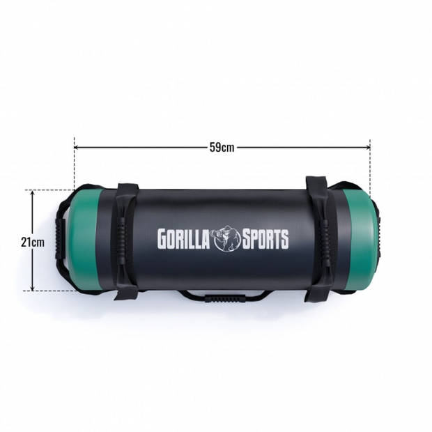 Gorilla Sports Sandbag 10 kg - Weightbag - Powerbag - Gewichtszak