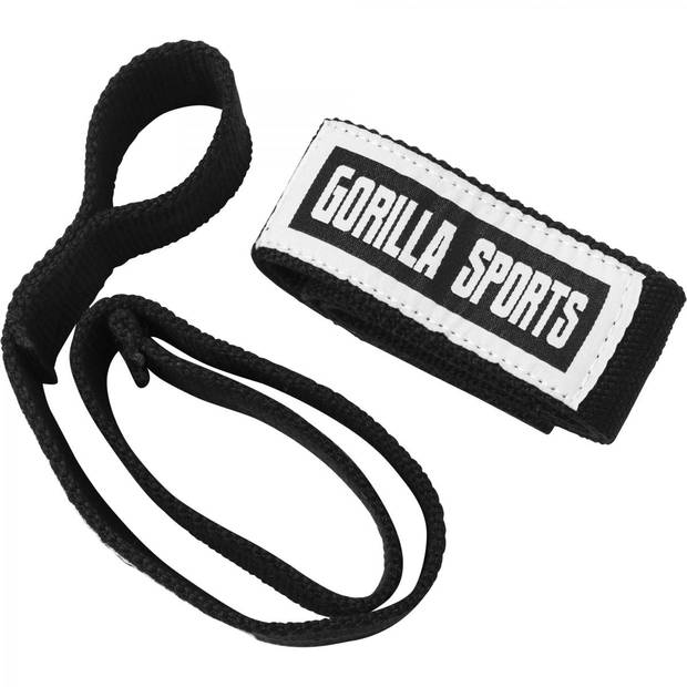Gorilla Sports Lifting Straps - Wrist Wraps - Katoen - Grip en ondersteuning