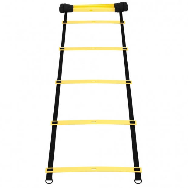 Gorilla Sports Loopladder - Trainingsladder - Fitness ladder - 470 x B 42 cm - Opvouwbaar