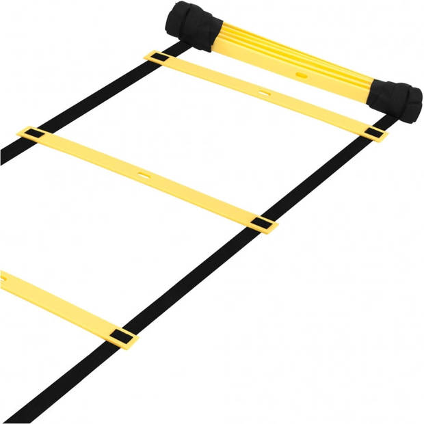 Gorilla Sports Loopladder - Trainingsladder - Fitness ladder - 470 x B 42 cm - Opvouwbaar