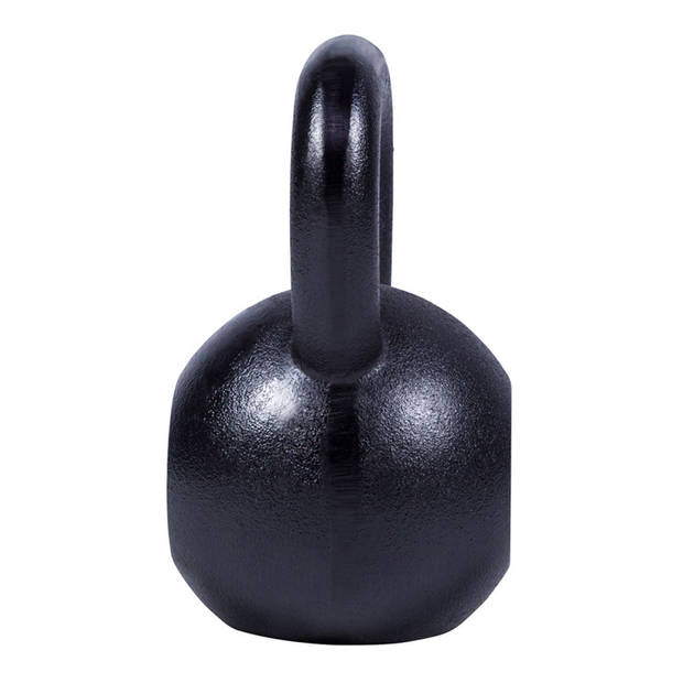 Gorilla Sports - Kettlebell - Gietijzer Zwart - 28 kg - Extra Stabiel