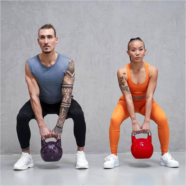 Gorilla Sports Kettlebell - Competitie Kettlebell - Staal - 32 kg