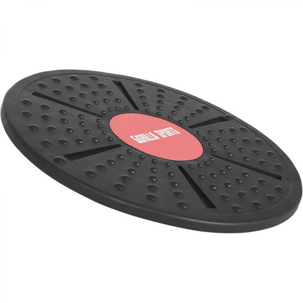 Gorilla Sports Balance Board - Balansbord - Balanstrainer - ø 39,5 cm