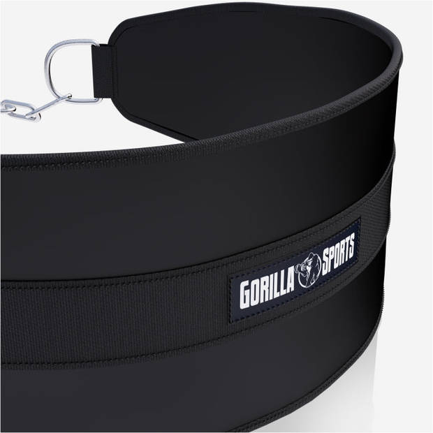 Gorilla Sports Dip Gordel - Dip Belt - Belastbaar tot 100 kg