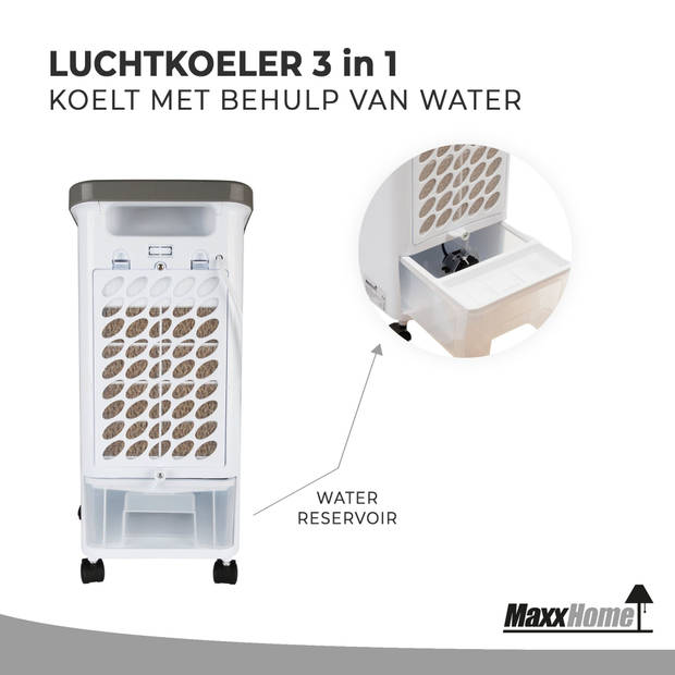 MaxxHome Coolstar - Luchtkoeler/ventilator