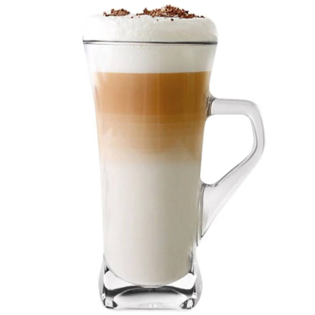 Luxe Latte Macchiato Glazen - Irish Coffee Glazen - Latte Glazen –330ml - 6 stuks