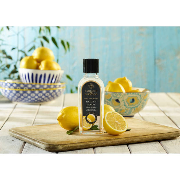 Ashleigh & Burwood Navulling - voor geurbrander - Sicilian Lemon - 500 ml