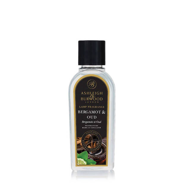 Ashleigh & Burwood Navulling - voor geurbrander - Bergamot & Oud - 250 ml