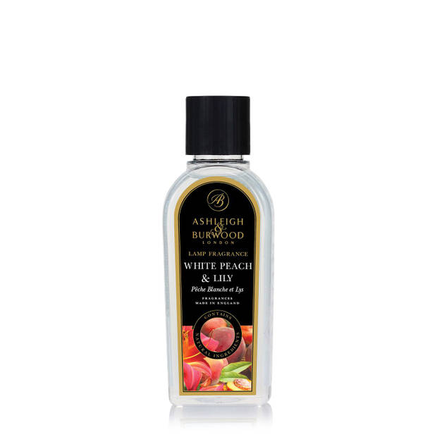 Ashleigh & Burwood Navulling - voor geurbrander - White Peach & Lily - 250 ml