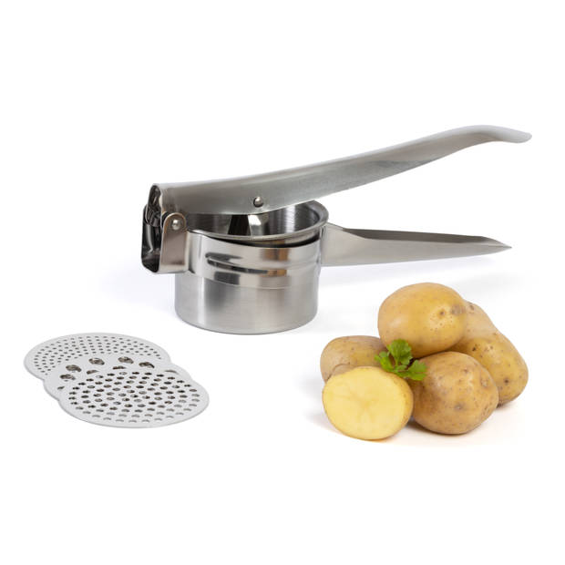 Cookinglife Pureeknijper / Aardappelpers - RVS - ø 10 cm