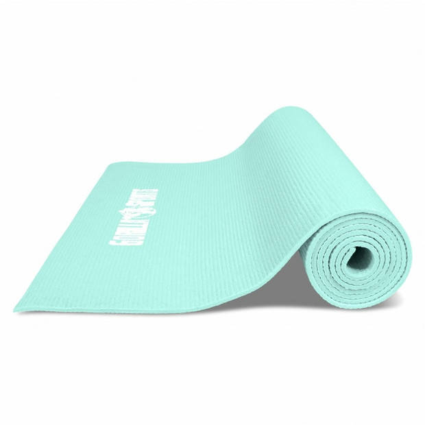 Gorilla Sports Yogamat - Fitnessmat - PVC - 180 x 60 x 0,5 – Lichtblauw