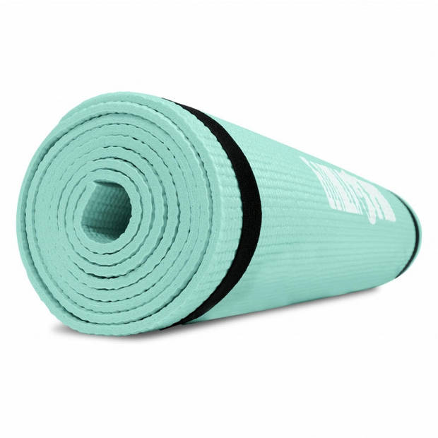 Gorilla Sports Yogamat - Fitnessmat - PVC - 180 x 60 x 0,5 – Lichtblauw