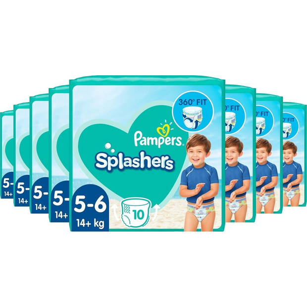 Pampers - Splashers - Wegwerp Zwemluiers - Maat 5/6 - 80 stuks