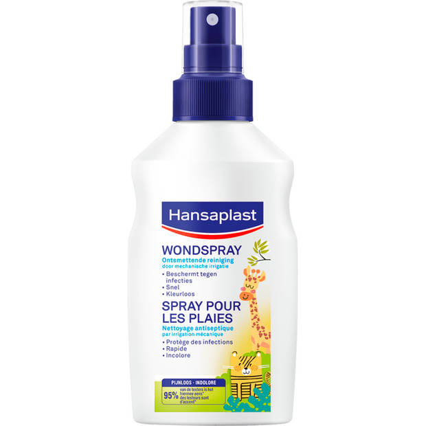 Hansaplast - Wondspray Kids - 100 ml - Medisch Hulpmiddel
