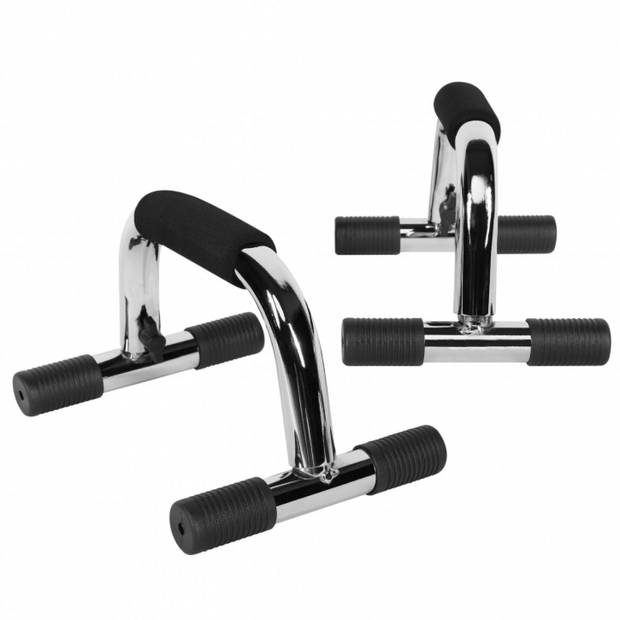 Gorilla Sports Opdruksteunen - 2 stuks - push up bar - dipbar