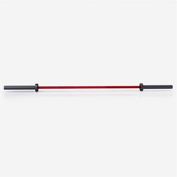 Gorilla Sports Olympische Halterstang - Halter - 50 mm - Belastbaar tot 680 kg - Rood