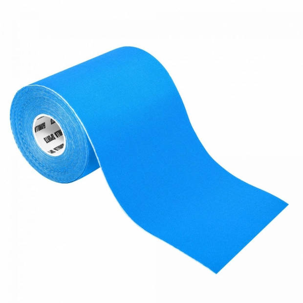 Gorilla Sports Kinesiologie tape - 10 cm breed - 1 rol - blauw