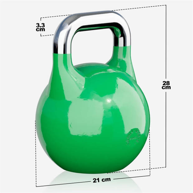 Gorilla Sports Kettlebell - Competitie Kettlebell - Staal - 24 kg