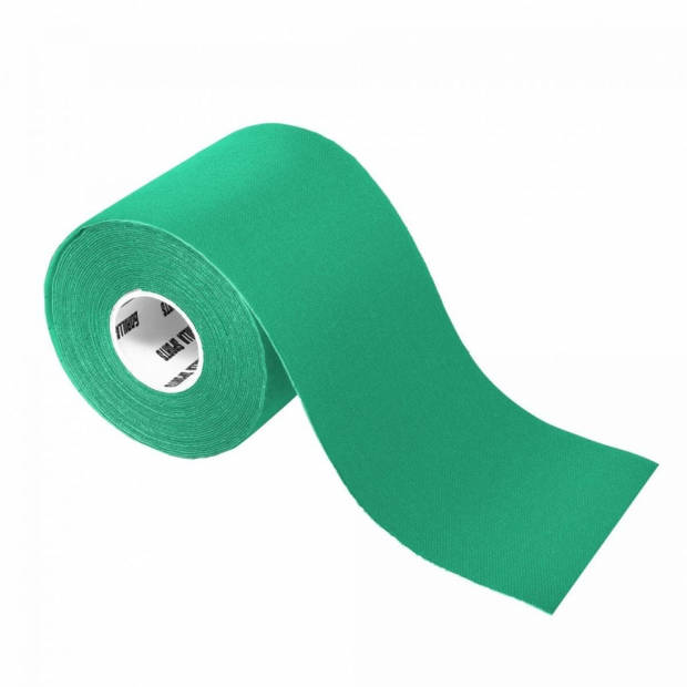Gorilla Sports kinesiotape - Kinesiologie tape - 7,5 cm breed - 1 rol - groen camouflage