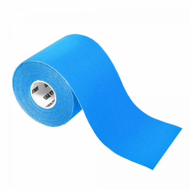 Gorilla Sports kinesiotape - Kinesiologie tape - 7,5 cm breed - 1 rol - blauw