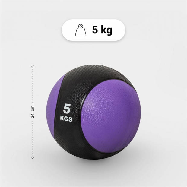 Gorilla Sports Medicijnbal - Medicine Ball - 5 kg