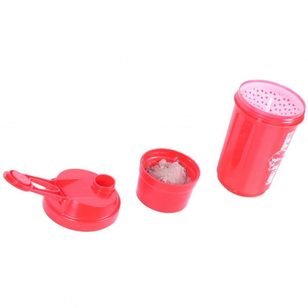 Gorilla Sports Shakebeker - Shaker - 500 ml - Rood