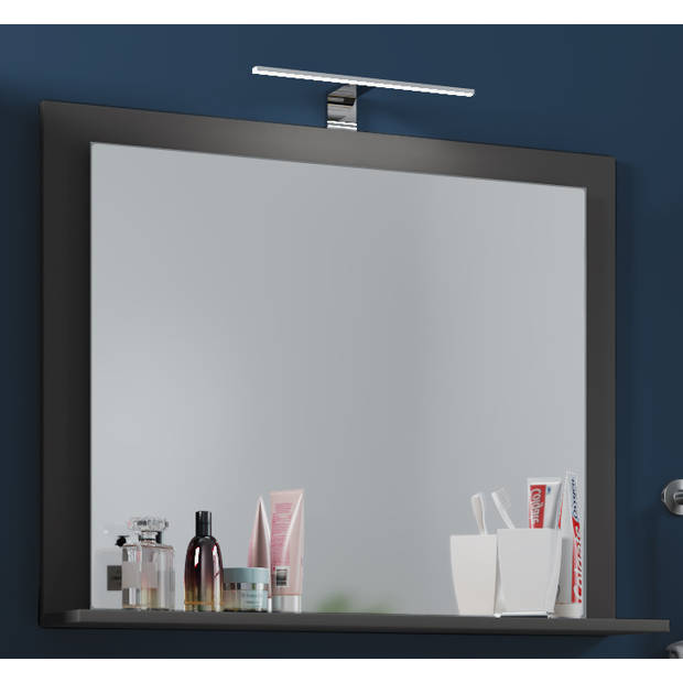 VCB10 Maxi spiegelkast , badkamerspiegel met 1 plank Antraciet.