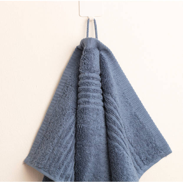 Handdoeken 22 delig set - Supreme - OEKO-TEX Made in Green - 600 g/m2 zacht katoen - ijsblauw