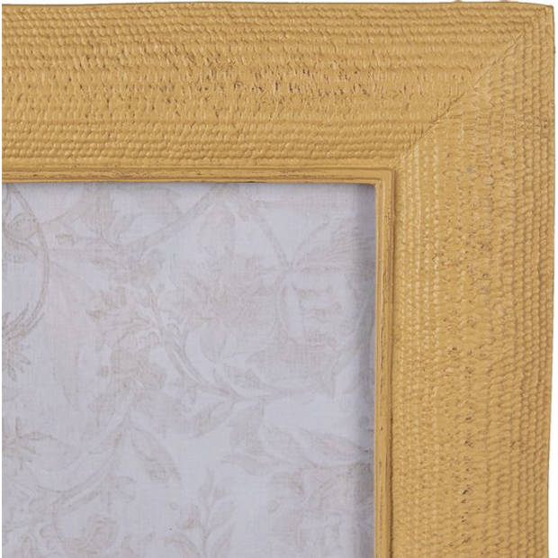 HAES DECO - Fotolijst 13x18 Goudkleurig, formaat 20x2x25 cm - Loving Chic