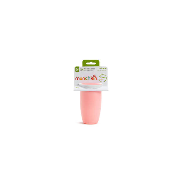 Munchkin Miracle Sippy Cup 360° Beker Roze