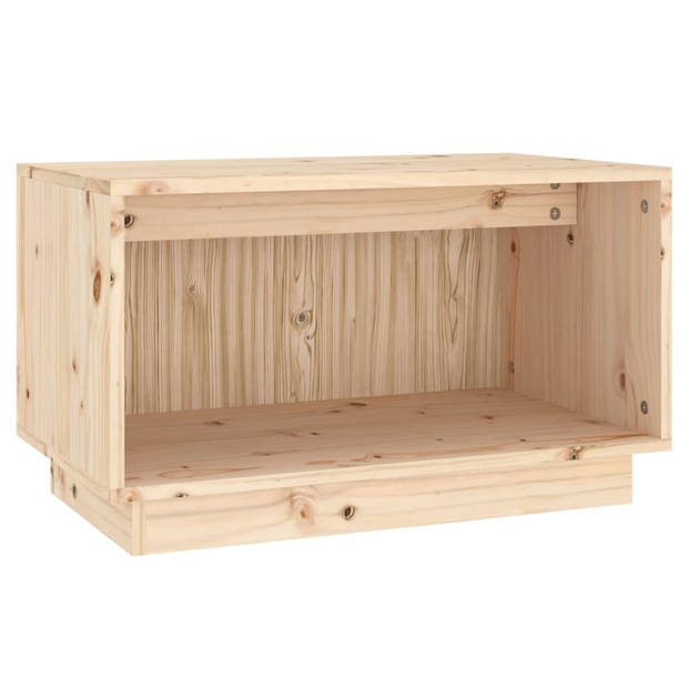 vidaXL Tv-meubel 60x35x35 cm massief grenenhout