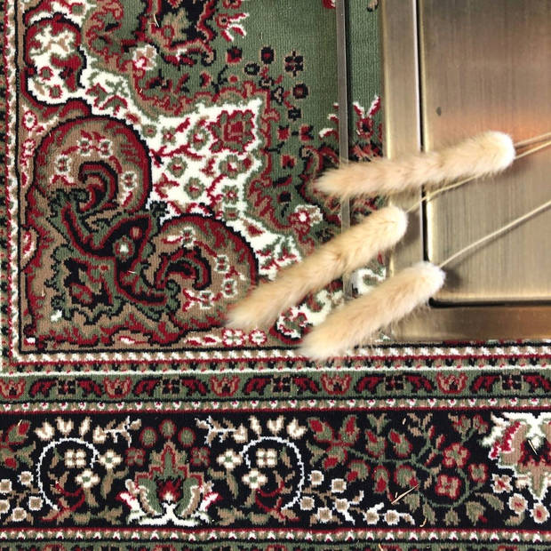 Vintage vloerkleed Nain Perzisch Groen