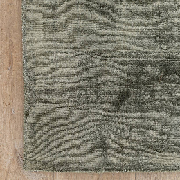 Vloerkleed Felva Viscose Silk Groen- Interieur05