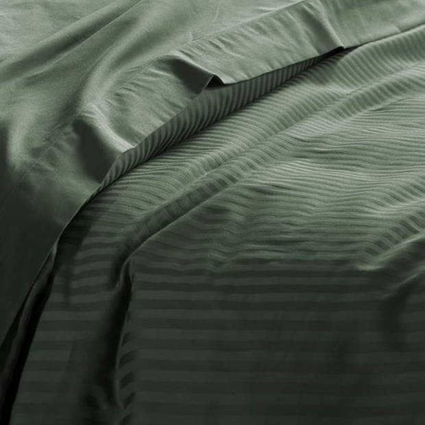 Heckettlane dekbedovertrek Banda - Calla Groen - 2-Persoons 200x200/220 cm