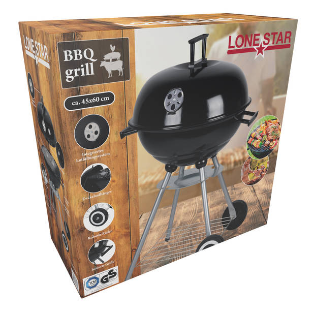 Lone Star Barbecue - Houtskool BBQ - Kogel Barbeque - Koken en Grillen
