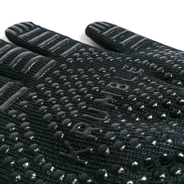 Krumble Hittebestendige oven handschoen - Zwart - Set van 2